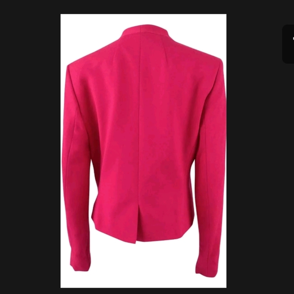 Nine West Women's Solid Ponte Kiss Front Jacket 10 - Picture 7 of 10